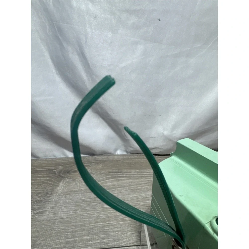 Vintage Savoy Camera Mint Seafoam Green Mid Century Atomic Logo - Untested